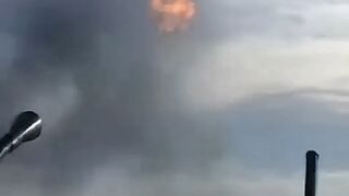 The Armed Forces of UA are shooting down Shahed drones in the Kharkiv region