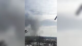 The Armed Forces of UA are shooting down Shahed drones in the Kharkiv region