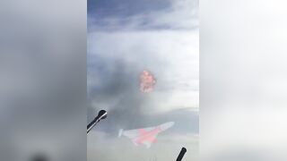 The Armed Forces of UA are shooting down Shahed drones in the Kharkiv region