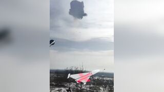 The Armed Forces of UA are shooting down Shahed drones in the Kharkiv region