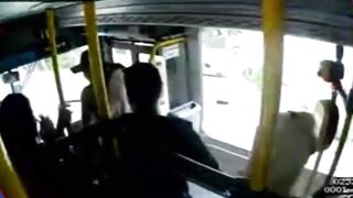 Woman dies after falling from moving bus when window gives way