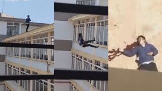 Hospital Patient Jumps To His Death