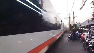 He Crossed the Tracks Like It Was Nothing… Until the Train Turned Him Into Nothing