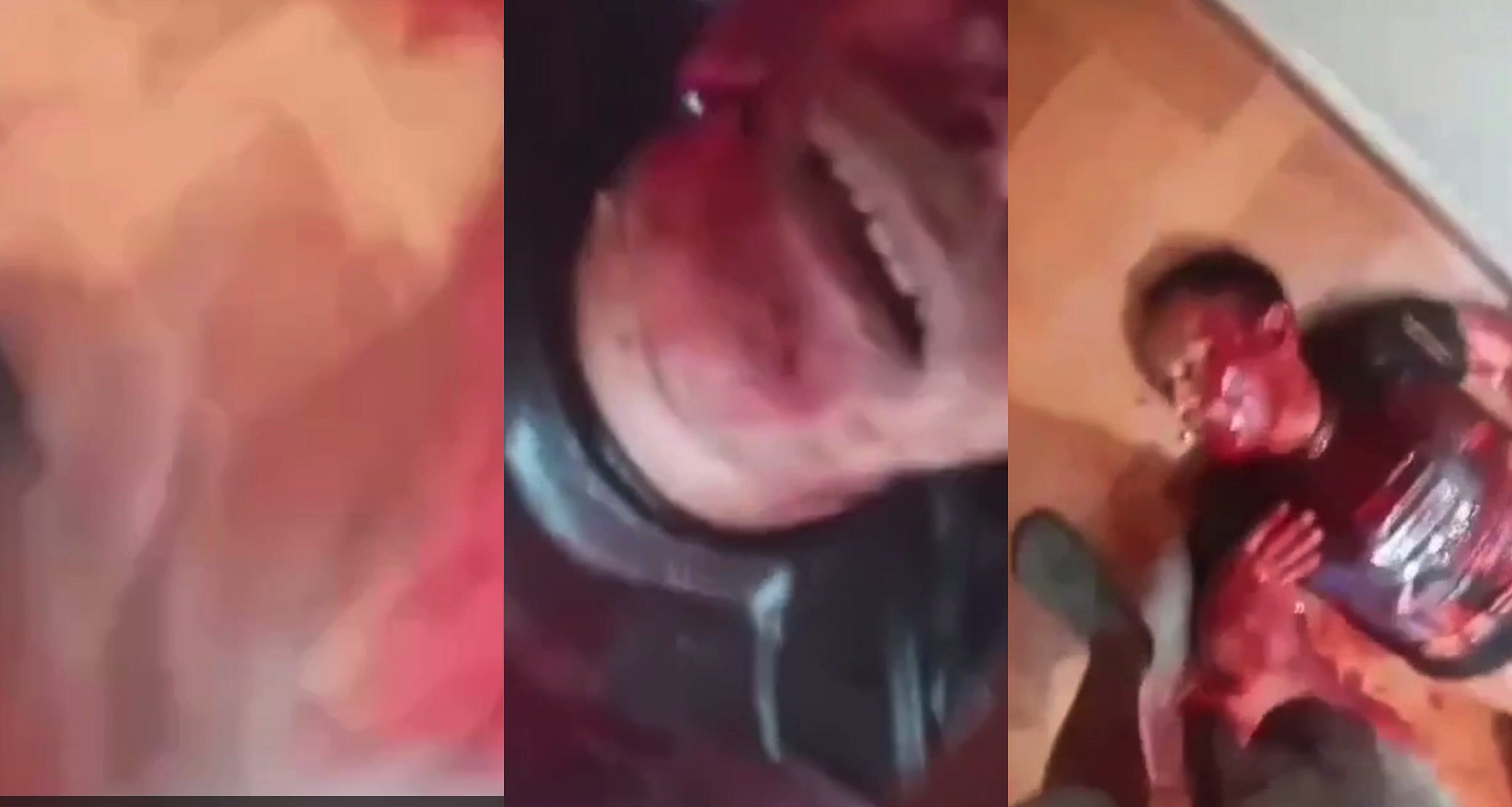 Tortured  and stabbed