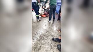 Man Turned Into A Living Mess Following A Traffic Accident In Dominican Republic