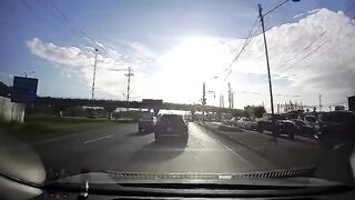 Pedestrian Gets Killed By Dashcam Vehicle Today In Trinidad