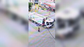 Elderly Woman Killed Instantly by Garbage Truck While Crossing Street with Cane