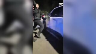 Drunk Trans Woman Refuses Police Check, Runs Over Female Officer in Escape Attempt