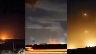 Rain of Iranian missiles, 2026.