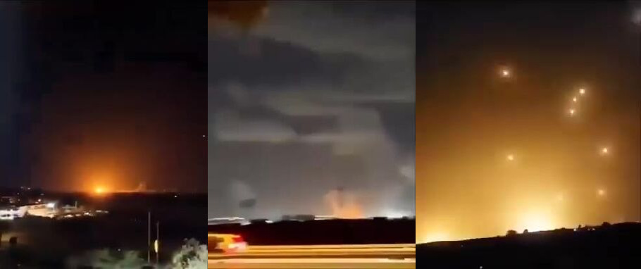 Rain of Iranian missiles, 2026.