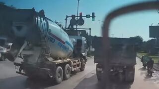 Moped Rider Ran Over, Killed By Cement Truck