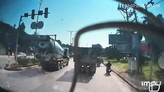 Moped Rider Ran Over, Killed By Cement Truck