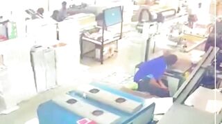 Employee dies after head gets stuck in printing machine in Sri Lanka