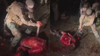CJNG Cartel Sicarios Butchering Rivals Alive {Better Quality}