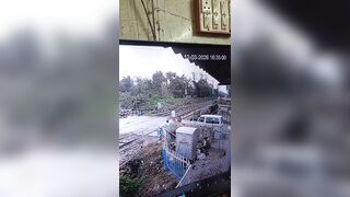 The Patient Man and the Relentless Train: A Brutal End on the Tracks