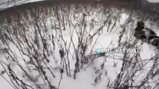 The Orc suffers leg injury after UA drone attack car