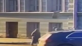 Man Battles for Life After Concrete Piece Plummets from Building Facade