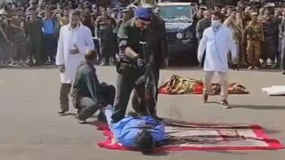 Classic Video Shows A Pedophile Being Executed In Public