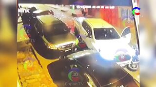 Insane Gunman Blasts Pickup with Shotgun & Pistol, Then Executes Teen at Club Door