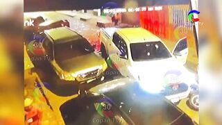 Insane Gunman Blasts Pickup with Shotgun & Pistol, Then Executes Teen at Club Door