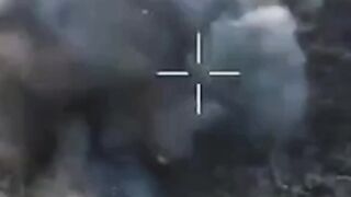 Orc shoots himself in the head after being hit by a drone