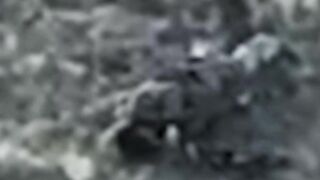 Orc shoots himself in the head after being hit by a drone