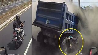 Horror Crash Leaves 4 Dead as Runaway Truck Sweeps Opposite Lane