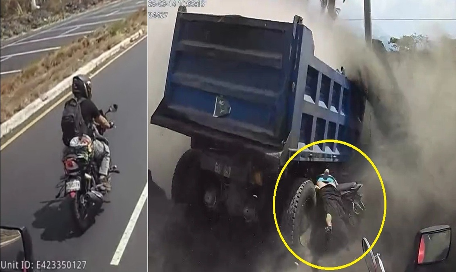 Horror Crash Leaves 4 Dead as Runaway Truck Sweeps Opposite Lane