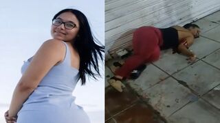 Woman Killed in Drive-by Shooting at Liquor Store (CCTV & Aftermath)