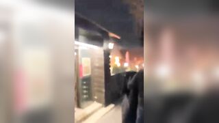 Desperate Man Sets Himself Ablaze and Dashes Through Crowds in West Bank Horror