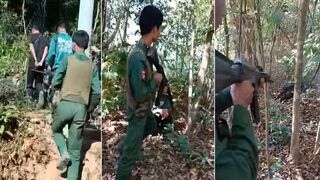 Hands Tied, Led to the Jungle: Cold-Blooded Execution of Two Men in Burma by Gunmen