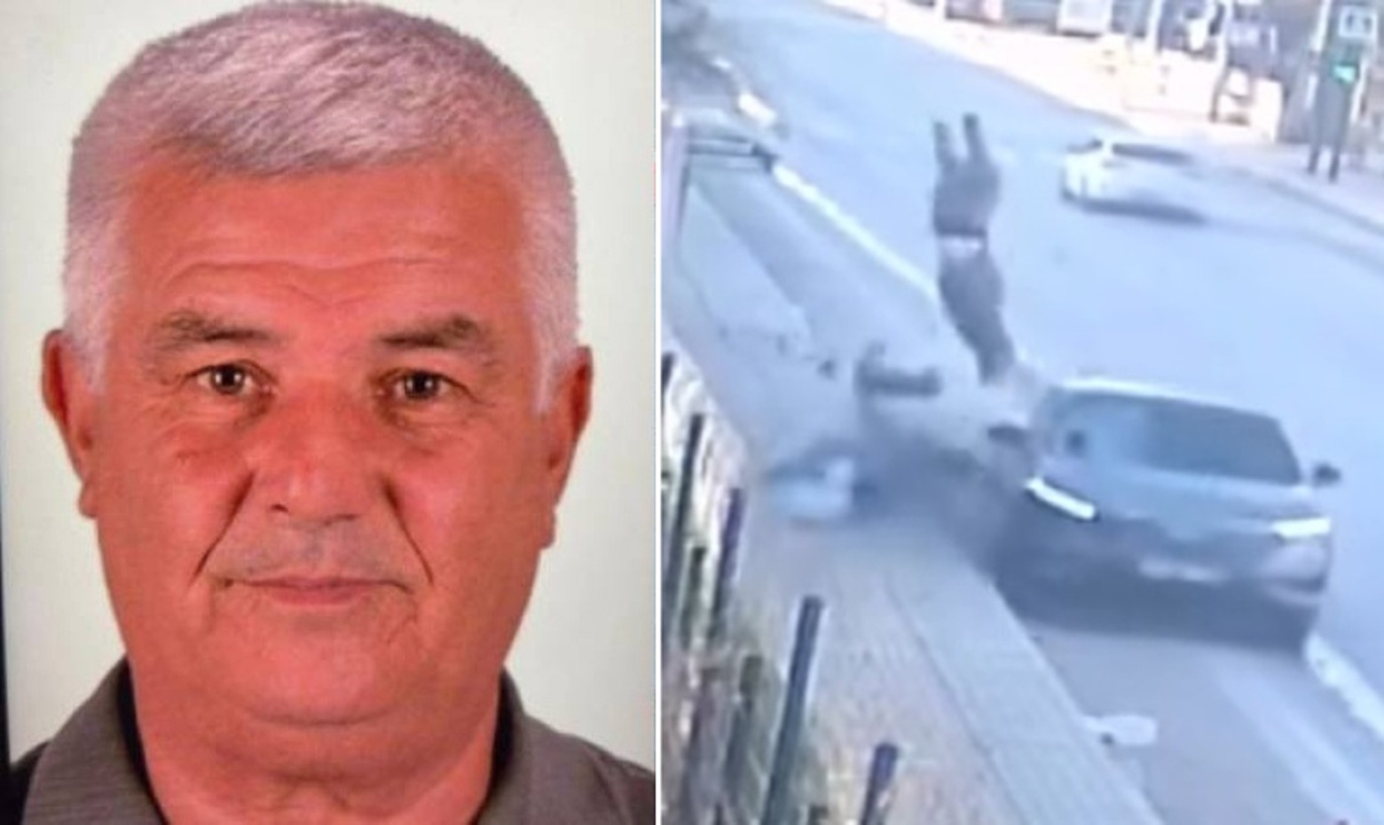 Elderly Man on Bike Launched Sky-High After Brutal Rear-End Collision by Speeding Car