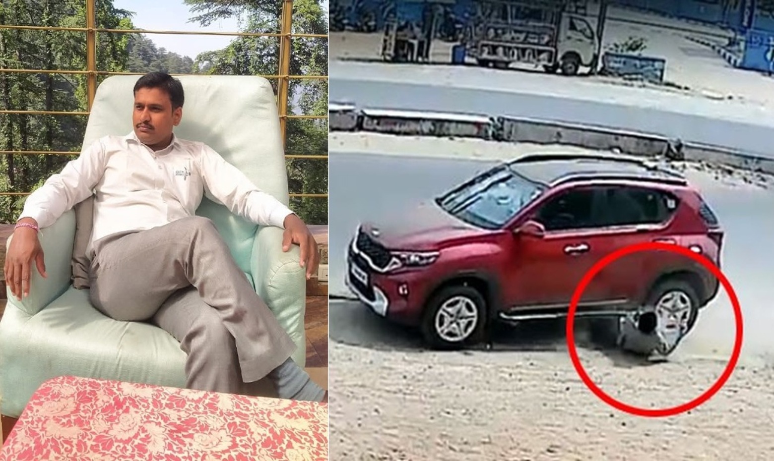 Kia Car Hits Bike, Drags It for Several Meters; Medical Representative Killed
