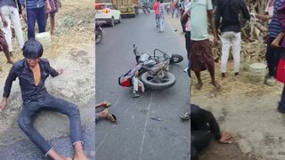 Blood and Brains on the pavement