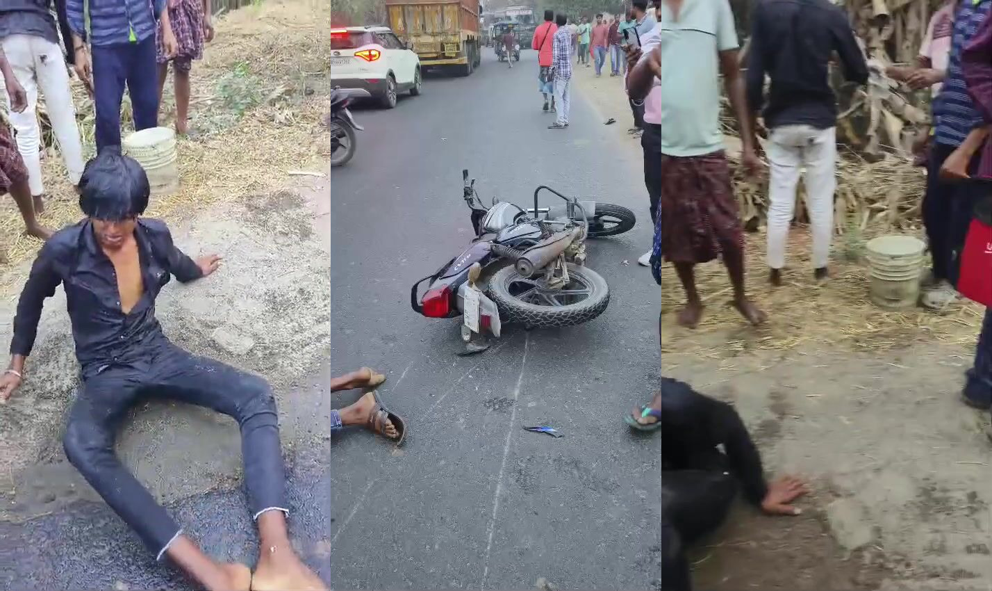 Blood and Brains on the pavement