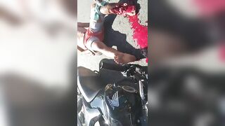 Couple On Honda Suffering Terrible Injuries