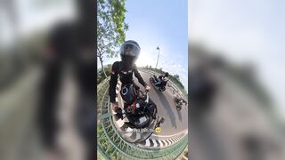 Motorcyclist Dies On High Speed In India