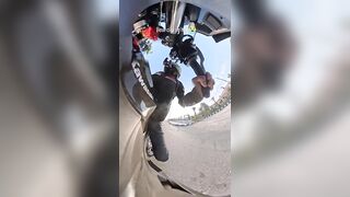 Motorcyclist Dies On High Speed In India