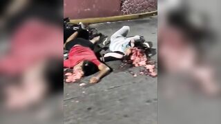 Motorcycle Couple Smashed to Unrecognizable Pulp in Horrific Head-On Truck Collision