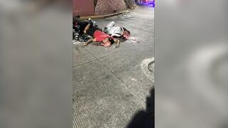 Motorcycle Couple Smashed to Unrecognizable Pulp in Horrific Head-On Truck Collision