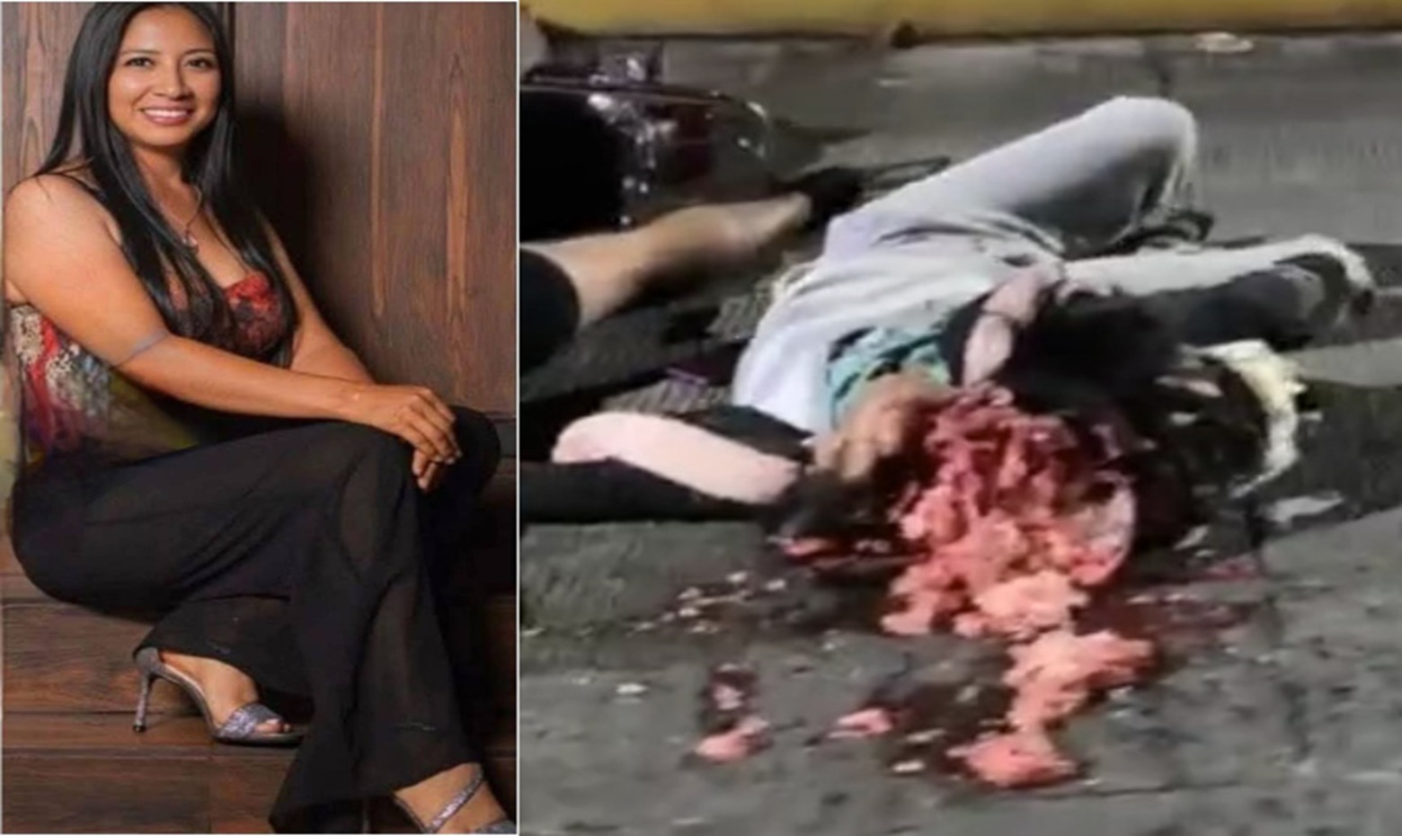 Motorcycle Couple Smashed to Unrecognizable Pulp in Horrific Head-On Truck Collision