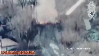 Drone kills Ukrainian to feed a puppy.