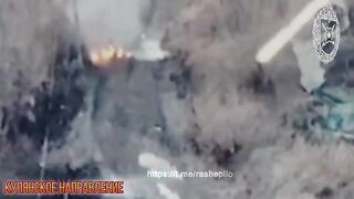 Drone kills Ukrainian to feed a puppy.