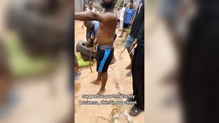Woman Caught Stealing A Generator