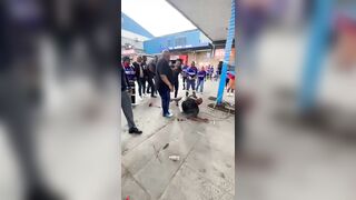 Man Tried To Steal From The Store, Meets Street Justice