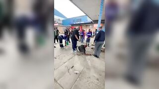 Man Tried To Steal From The Store, Meets Street Justice