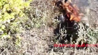 Destruction of the drone observation post and control center