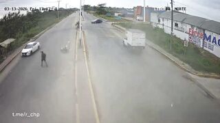 A motorcyclist caused a fatal accident in Mexico