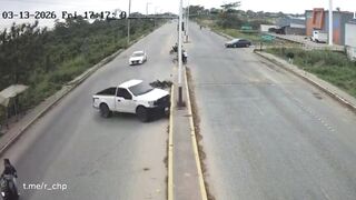 A motorcyclist caused a fatal accident in Mexico