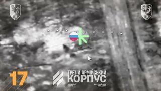Ukraine's 63rd Mechanized Brigade hits 30 Russian soldiers with drone-dropped grenade